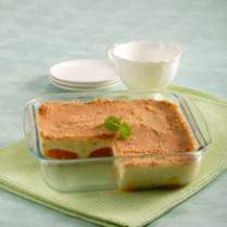 Apricot And Cheese Gratin