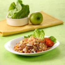 Nasi Goreng Seafood Beras Merah