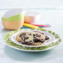 Chocolate And Vanila Cookies