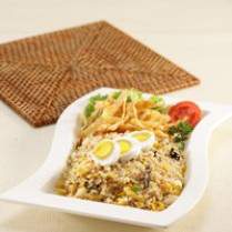 Nasi Goreng Kepiting Telur Asin