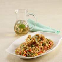 Barbeque Crisp Chicken Fried Rice