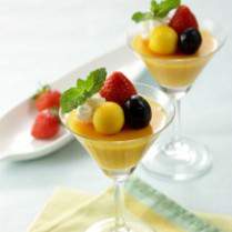 Mango Yoghurt Puding