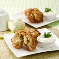 Bakwan Jamur Saus Mayones