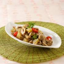 Jamur Tumis Kentang Merica Hitam