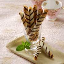 Chocolate Stripe Roll Cookies