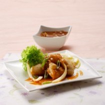 Ikan Goreng Tepung Saus Asam Manis