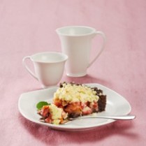 Chocolate Almond Pie Crumble