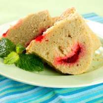 Cake Pisang Keju Stroberi