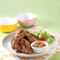 Sayap Bakar Ungkep Belacan