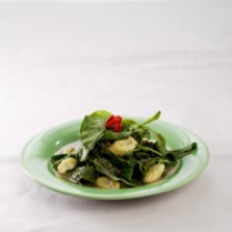 Bayam Putren Tumis Taoco