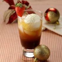 Cokelat Karamel Es Krim Soda