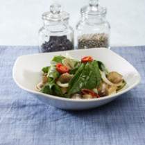 Bayam Tumis Jamur Padi