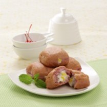 Donat Ubi Ungu Vla Jagung