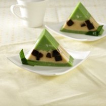 Puding Pandan Lapis