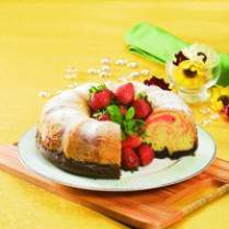 Cake Cokelat Stroberi