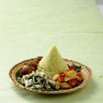 Urap Sayuran (Nasi Goreng Komplet)