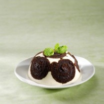 Puding Cake Cokelat Kacang