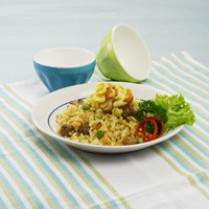 Nasi Gurih Komplet