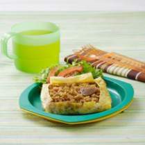 Nasi Goreng Bungkus Telur