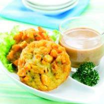 Bakwan Jagung Bumbu Kacang